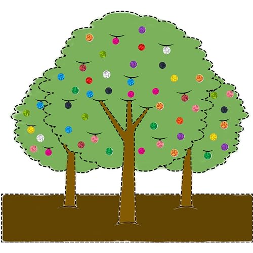 ZYYC 2530 Pcs Color Coding Labels - Sparkle Dot Stickers, Mini Round Dot Labels - Image 5