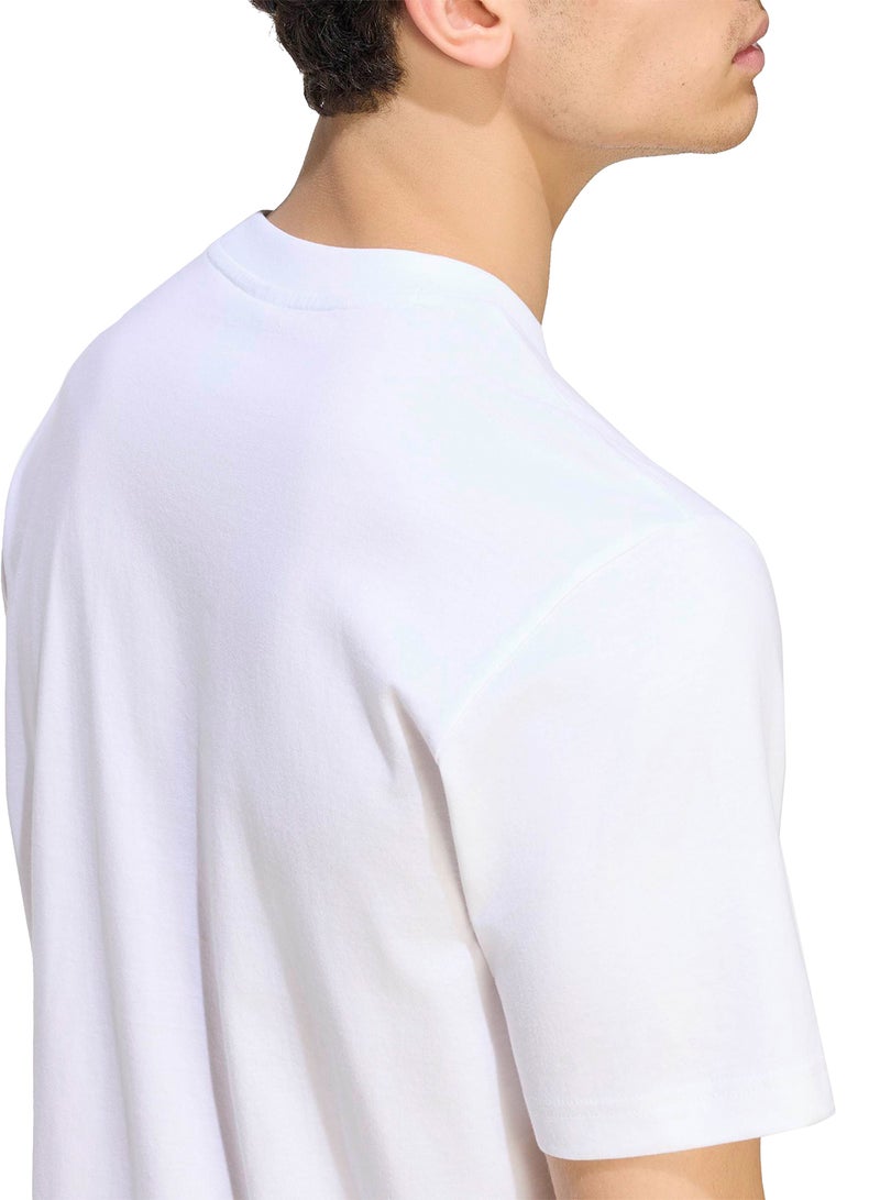 Adidas Real Madrid DNA Graphic T-Shirt - Image 4