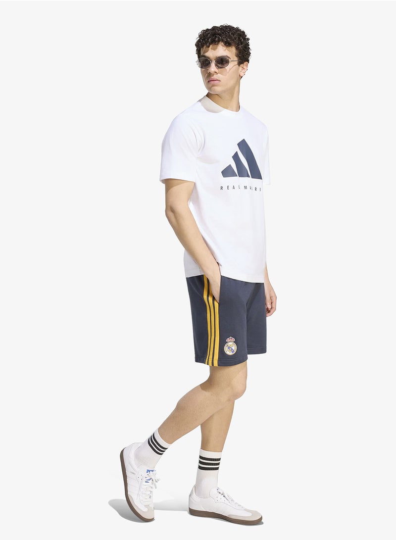 Adidas Real Madrid DNA Graphic T-Shirt - Image 5