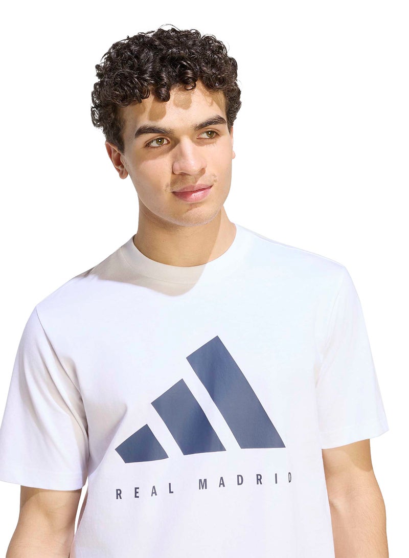 Adidas Real Madrid DNA Graphic T-Shirt - Image 3