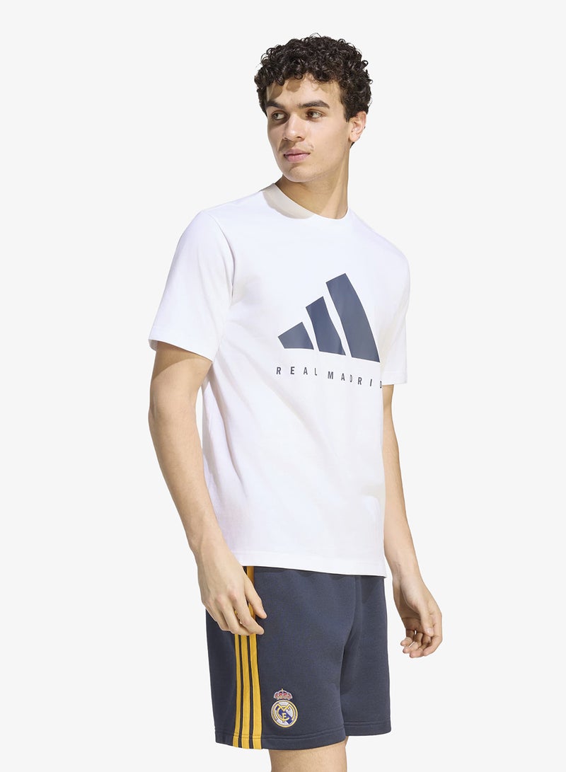 Adidas Real Madrid DNA Graphic T-Shirt - Image 1