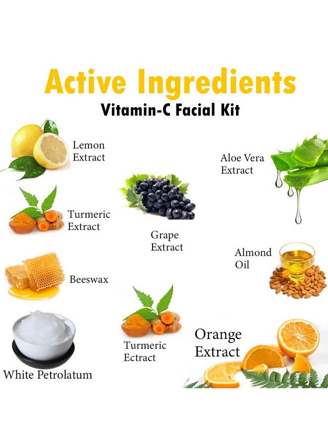 ليليوم مجموعة فيتامين C للوجه مع مستخلص الليمون والبرتقال 1000 جرام تغذي وتشد البشرة وتقلل من علامات الشيخوخة والتجاعيد والخطوط الدقيقة والبقع الداكنة وتقشير البشرة وبشرة متوهجة منتعشة - Image 5
