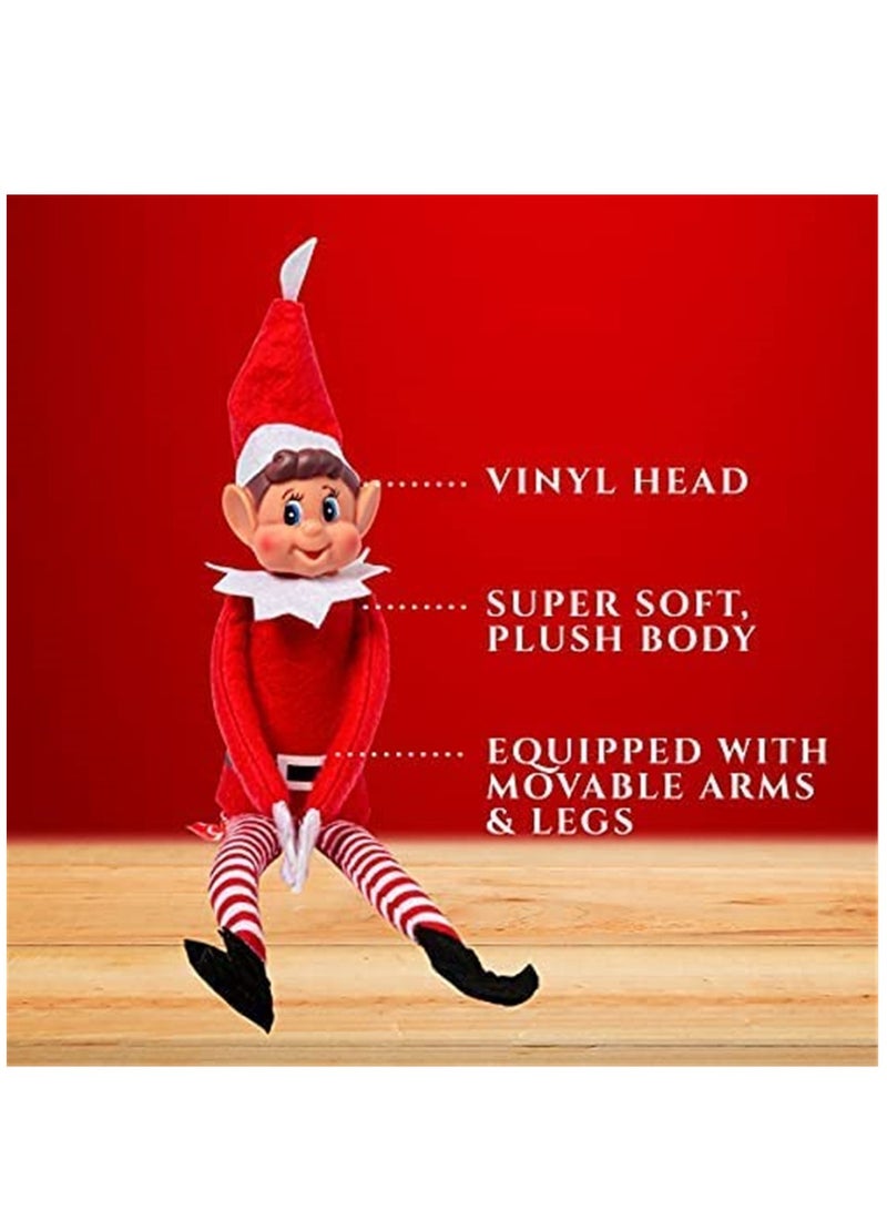 15 بوصة الفينيل الوجه العفريت الدمية المشاغب مضحك العفريت المشاغب مع هيئة لينة ولعب اطفال الفينيل الوجه تظهر شخصية سيئة ( صبي ) - Image 3