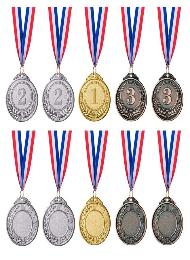 favide 96 Pieces Gold Silver Bronze Award Medals-Winner Medals Gold Silver Bronze Prizes for Competitions, Party,Olympic Style, 2 Inches - Image 3