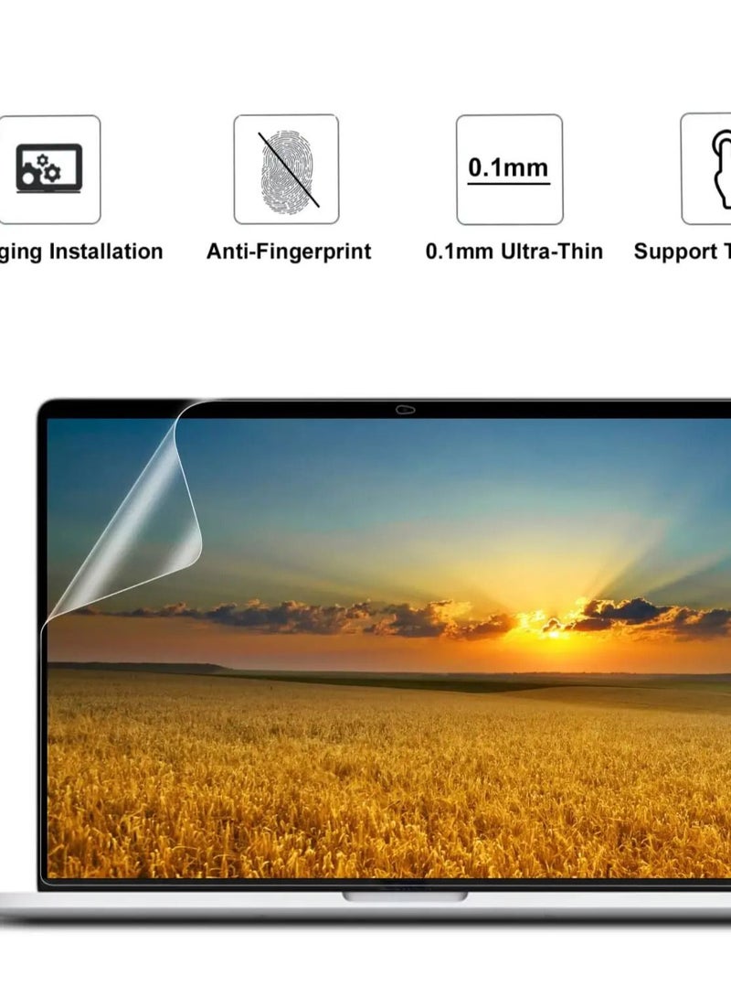 Anti Glare Screen Protector for MacBook Air 13", Matte Screen Protector Anti-Fingerprint Compatible with MacBook Air 13" 2019 A1932 2020 A2179 A2337  - Image 1