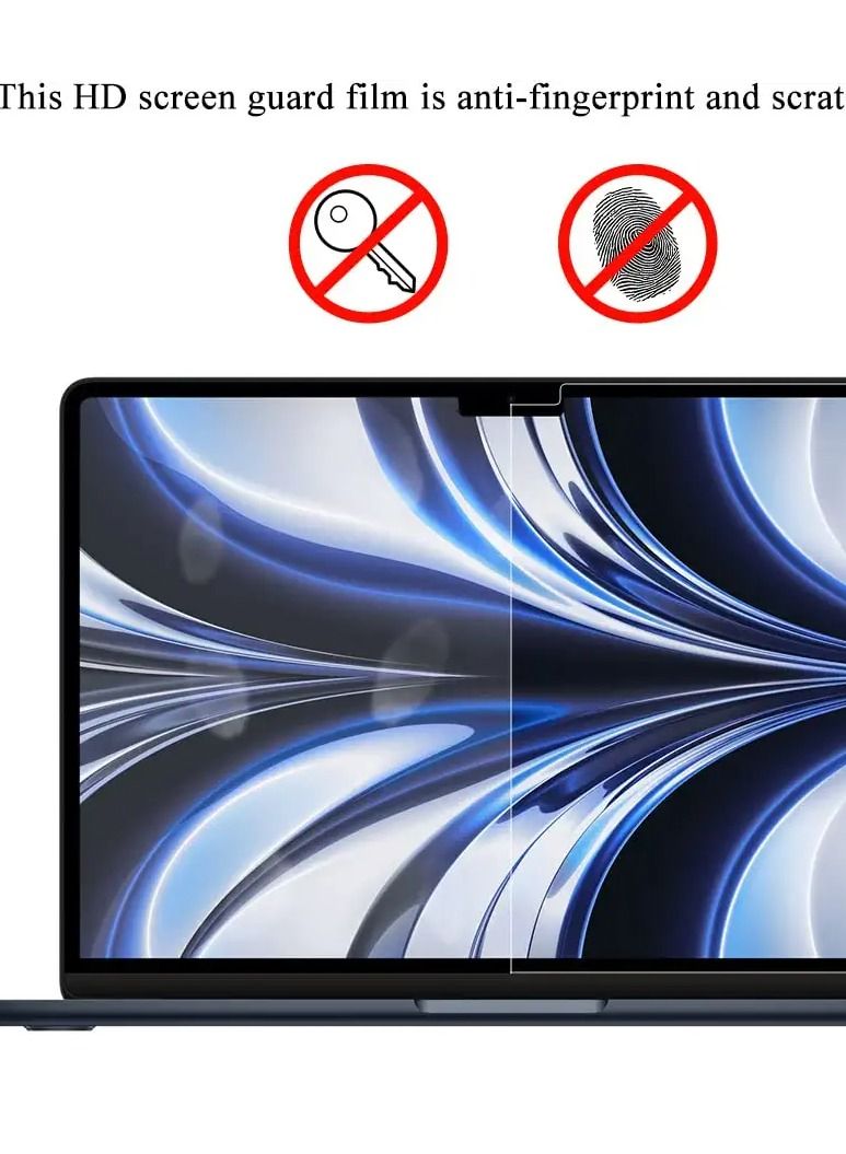 Anti Glare Screen Protector for MacBook Air 13", Matte Screen Protector Anti-Fingerprint Compatible with MacBook Air 13" 2019 A1932 2020 A2179 A2337  - Image 3