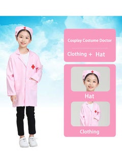 Kids Cosplay Set Doctor Dress up for Toddlers Nurse Costume Costume Accessories Suitable for Theme Party Cosplay Costume (Pink) - pzsku/Z6DA545550BE149900312Z/45/_/1697681203/de5b2fc0-a1ca-45c4-bfe9-8ad3e8c408dc