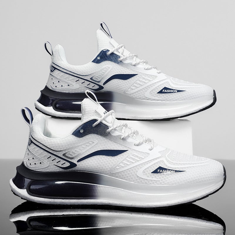 Summer Men'S Shoes Ultra-Light Shock-Absorbing Soft-Soled Running Shoes Trendy Casual Sports Shoes Breathable Mesh Running Shoes - Image 3