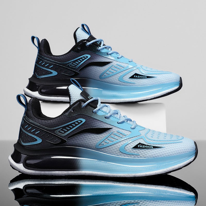 Summer Men'S Shoes Ultra-Light Shock-Absorbing Soft-Soled Running Shoes Trendy Casual Sports Shoes Breathable Mesh Running Shoes - Image 2