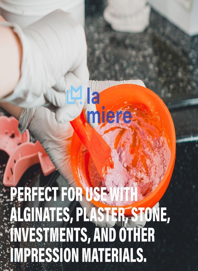 LA MIERE 4PCS Autoclavable 7.5” Handle Spatula, Dental Straight Spatula, Dental Alginator Mixer, Mixing Spatula Alginate Spatula Plaster Spatula 4 Mix Color - Image 4