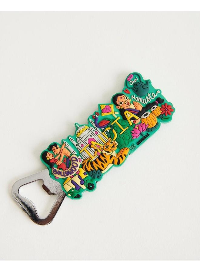 Chumbak Classic India Bottle Opener Magnet - Image 3