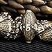 ARUOHHA DND Metal Dice Bronze Dragon Egg Dice with Rotating Dragon Egg Shell Role Playing Game RPG Polyhedral D and D Dice Set D20 D12 D10 D8 D6 D4 - Image 4