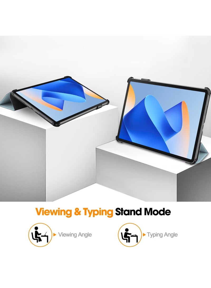 يوارب كينج حامل نحيف صلب خلفي غطاء ذكي لهواوي ميت باد إس إي 11 بوصة ، إيقاظ تلقائي / نوم يونيكورن - Image 3