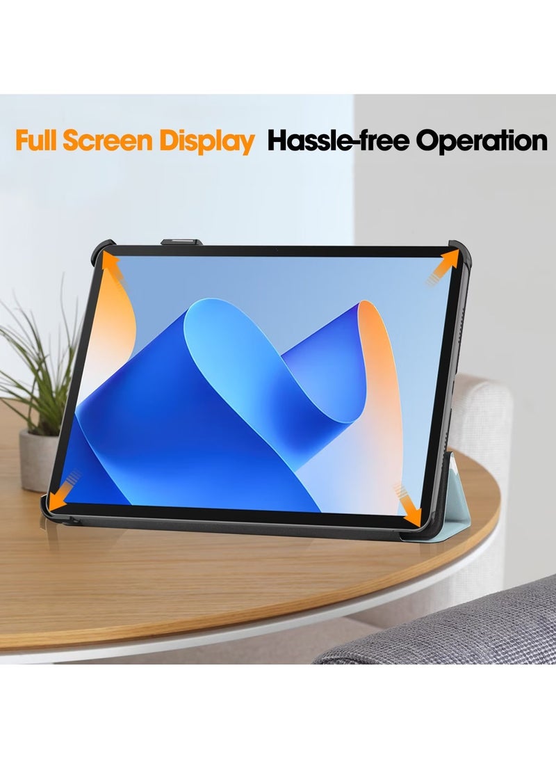 يوارب كينج حامل نحيف صلب خلفي غطاء ذكي لهواوي ميت باد إس إي 11 بوصة ، إيقاظ تلقائي / نوم يونيكورن - Image 4