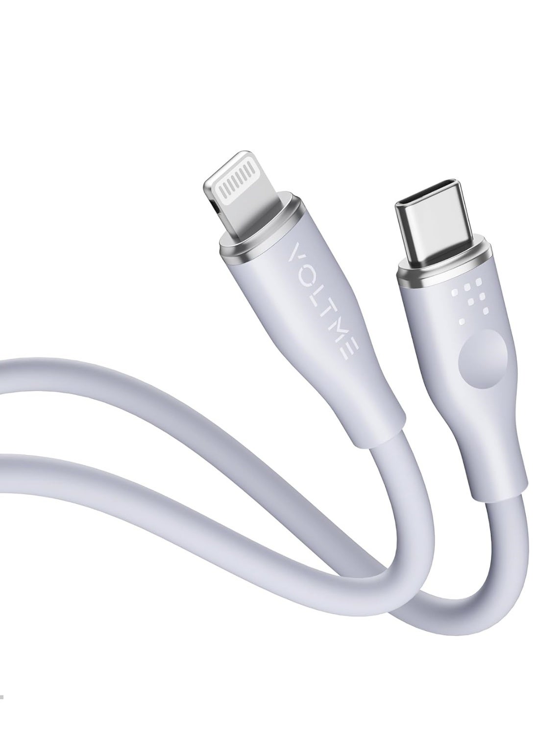60W USB-C to Lightning Cable 1.2m – Fast Charging PD 3A iPhone Cable, High-Speed Data Sync, Durable Reinforced Tangle-Free Zinc-Alloy Connector, Type-C to Lightning Cable, Compatible with iPhone 14/14 Pro/14 Pro Max, 13/13 Pro/13 Pro Max, 12/12 Pro/12 Pro Max, 11/11 Pro, X/XS/XR/8/8 Plus, iPad, AirPods – Grey