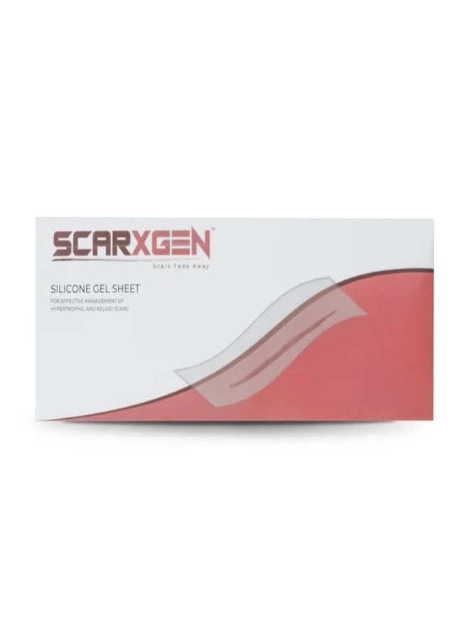 ضمادة جل السيليكون من سكاركسجين | ضمادة للندبات | الندبات والجروح والخدوش، ندبات جراحة المناظير | ضمادة قابلة لإعادة الاستخدام والغسل | ندبات الجدرة والندبات الضخامية | تقليل ملحوظ للندبات (3 سم × 30 سم (علبة تحتوي على وحدة واحدة)) - Image 1