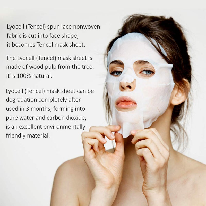 MasKing Beauty Facial Sheet Mask 6pcs Bamboo Fiber Sheet Mask 6pcs For Brightening Skin Glowing Beauty Collection Pack Combo Pack of 12 Sheet Mask - Image 2