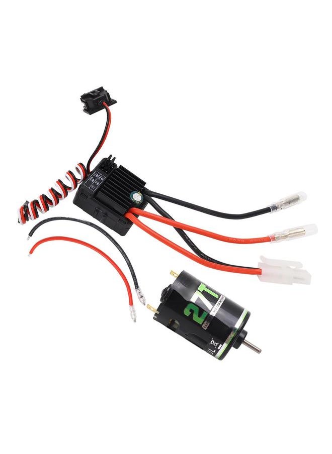 Thoraya - Motor ESC Combo Bidirectional Bearing Anti Interference Low Noise Universal High Torsion 540 Brushed Motor 60A ESC for Crawler DIY Modification 27T - Image 1