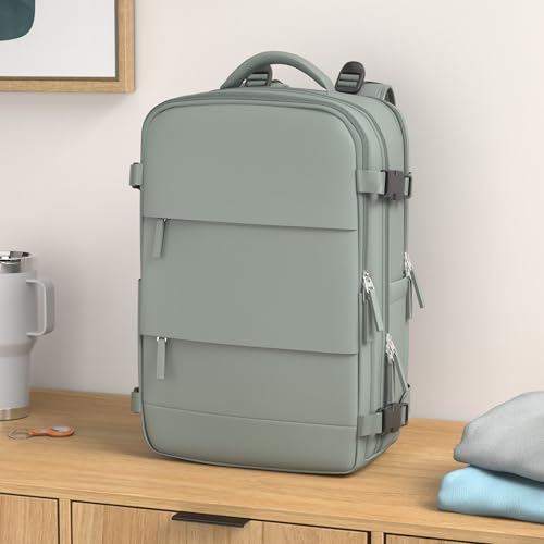 coofay Large Travel Backpack For Women Men Airline Approved Carry On Backpack Flight Approved Waterproof Sports Luggage Backpack Casual Daypack Small Hiking Backpack - Image 2