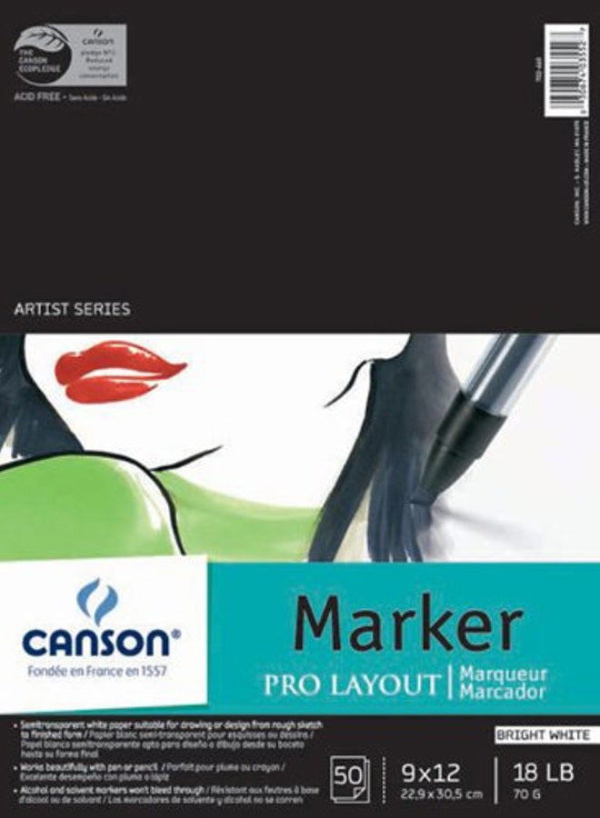 CANSON LAYOUT -PRO 9" x 12" - Image 2