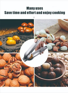 KASTWAVE Nutcracker Chestnut Clip, Nut Cracker Sheller Walnut Pliers, Metal Nut Opener Plier, 304 Stainless Steel Kitchen Tools ,  Nut Walnut Nut Opener Plier,Kitchen Dried Fruit Opener  - Image 5
