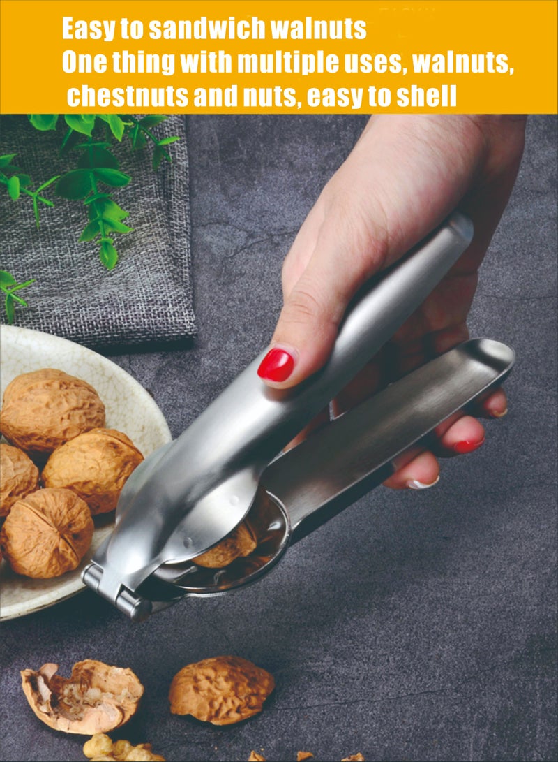 KASTWAVE Nutcracker Chestnut Clip, Nut Cracker Sheller Walnut Pliers, Metal Nut Opener Plier, 304 Stainless Steel Kitchen Tools ,  Nut Walnut Nut Opener Plier,Kitchen Dried Fruit Opener - Image 4