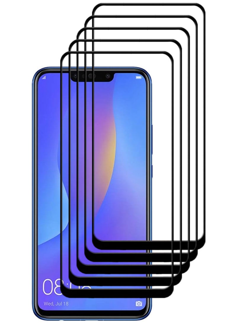 ACLIX 5 Pieces Antistatic ESD Dustproof Premium Quality High Definition Tempered Glass Screen Protector Designed For Huawei nova 3i - Image 1