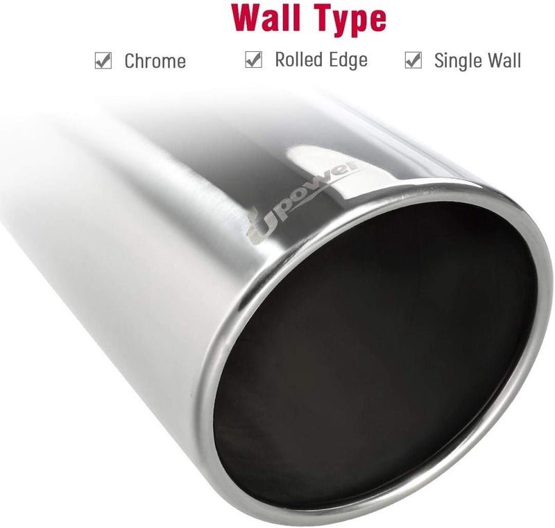 Upower Diesel Exhaust Tip - Stainless Steel Bolt-On - Image 5