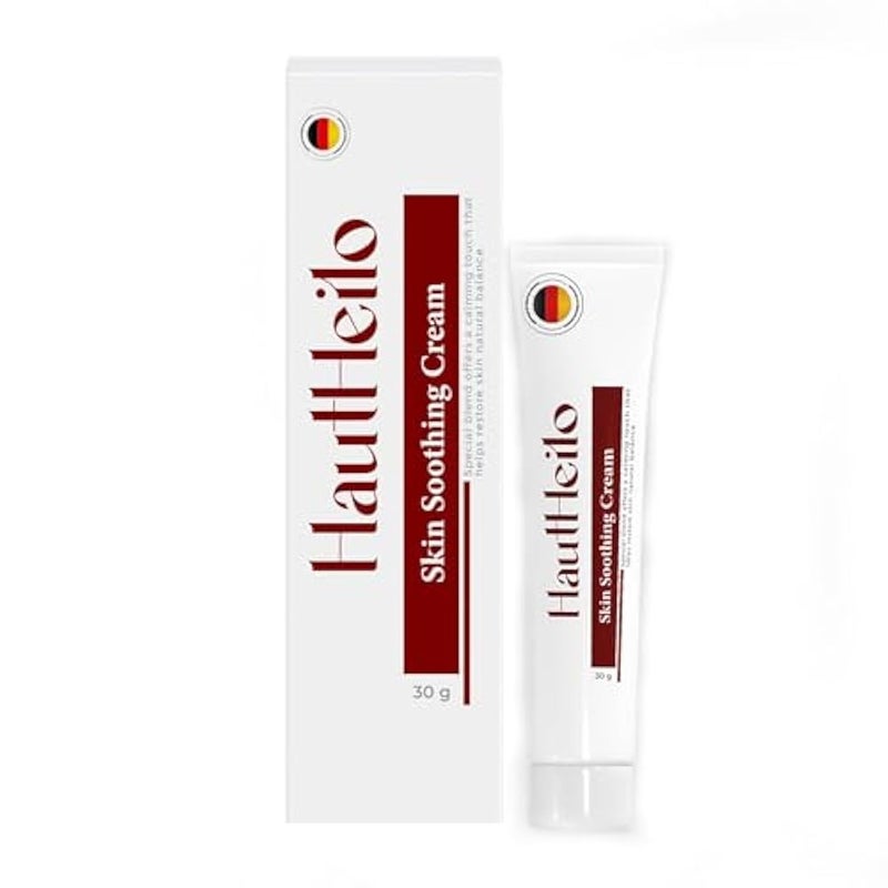 HautHeilo Soothing & Repair Cream – Deep Moisturizing & Skin Healing | Reduces Scars, Blemishes & Irritation | Nourishes & Restores Skin Health | Suitable for Sensitive Skin - Image 1
