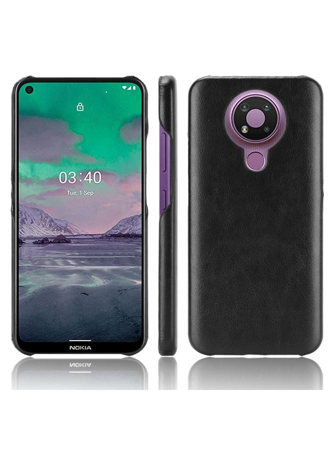 erorex Case For Nokia 3.4 Shockproof Litchi Texture PC + PU Case - Image 1