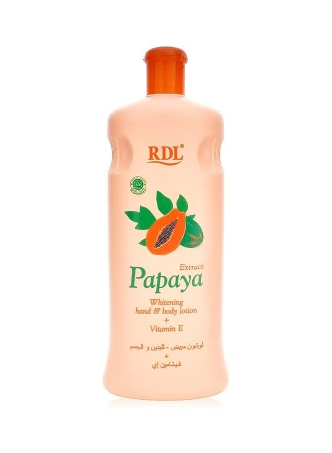 RDL PAPAYA LOTION 600ML
