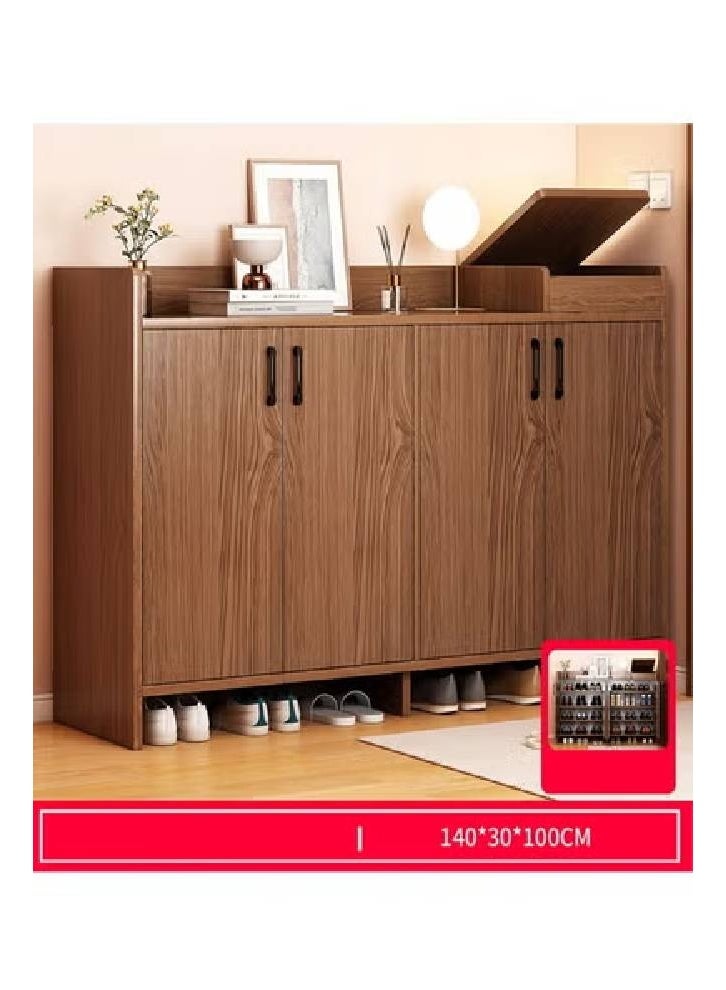 كيكي خزانة أحذية مدخل بسعة كبيرة لتخزين الأحذية 140 سم - Image 5