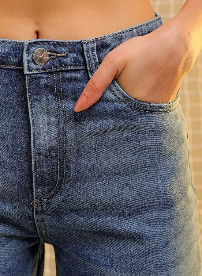 Freehand  Women Flared Solid High-Rise Jeans for Women | Best Price UAE