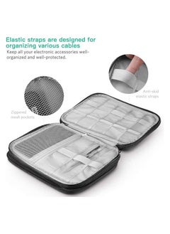 Y&D Travel Cable Organiser Bag Universal Carry Gadget for USB Drive SD Card Charger Hard Disk  - Image 3