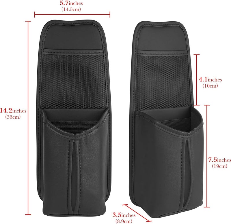Linkidea Car Seat Side Water Bottle Organizer for Yeti and Hydro Flask - Image 2