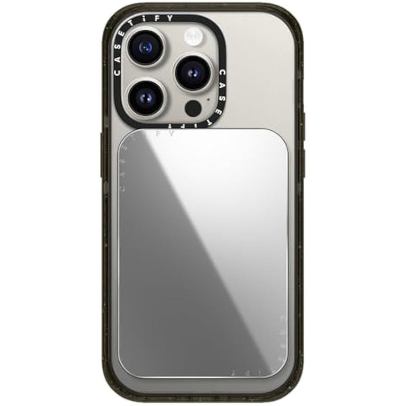 Casetify Snappy Card Holder Stand Compatible with Magsafe - Silver Mirror - Image 2