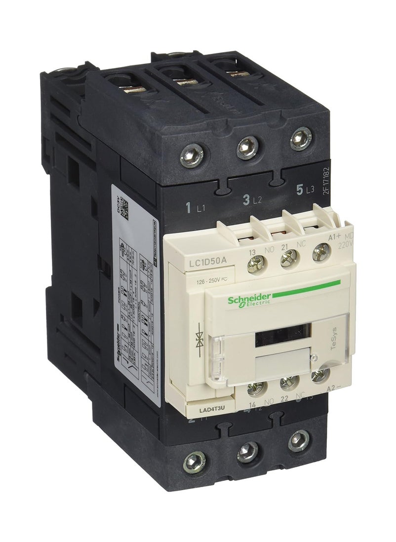 Schneider Schneider LC1D50AMD Contactor 3P 220VDC 