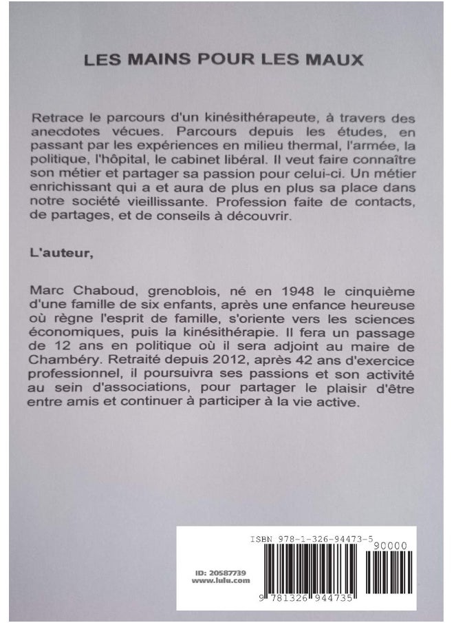 LES MAINS POUR LES MAUX Confidences d'un kinésithérapeute  - Image 2