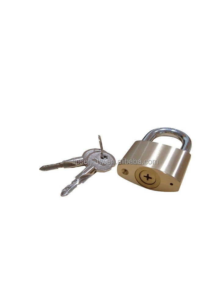 Generic Heavy Duty Metal Padlock 50mm Large - 235g - Star Key Non-Duplicate - Very High Security - With 3 Key Copy  - Image 4