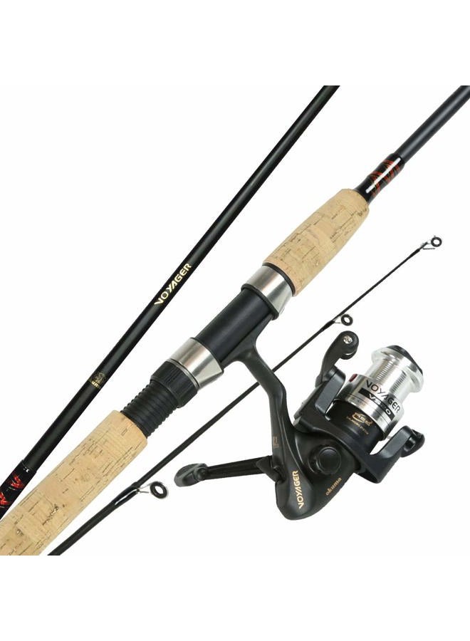 Okuma Voyager Spinning Freshwater Travel Kit, VS-605-20, Blue - Image 1