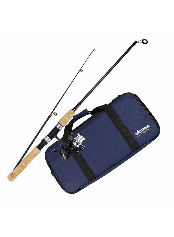 Okuma Voyager Spinning Freshwater Travel Kit, VS-605-20, Blue - Image 2
