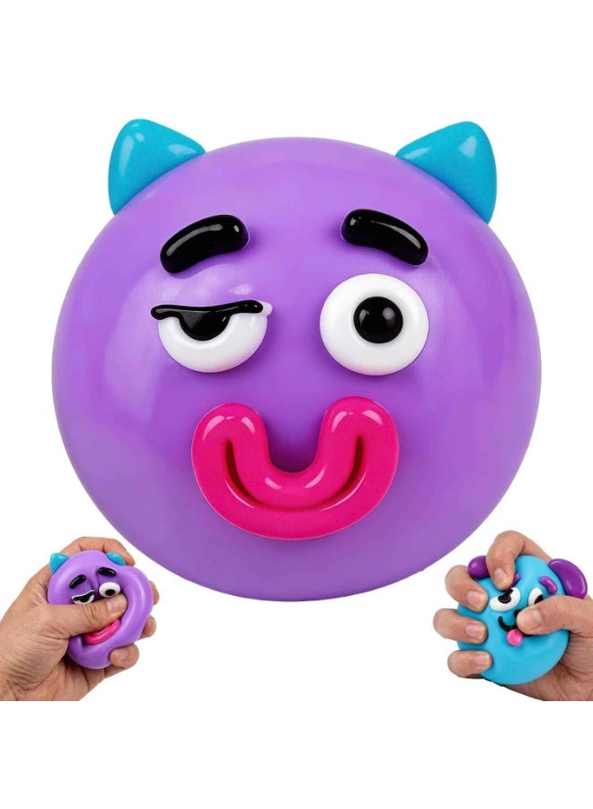 New Squishy Dog Face Swap Soft Slow Rising Squishy Toy, Anxiety ADHD Autism Office Desk Toy,Cute Sensory Fidget Squeeze Toy, Stress Anxiety Relief Decompression Squishies for Adults Kids - Image 1
