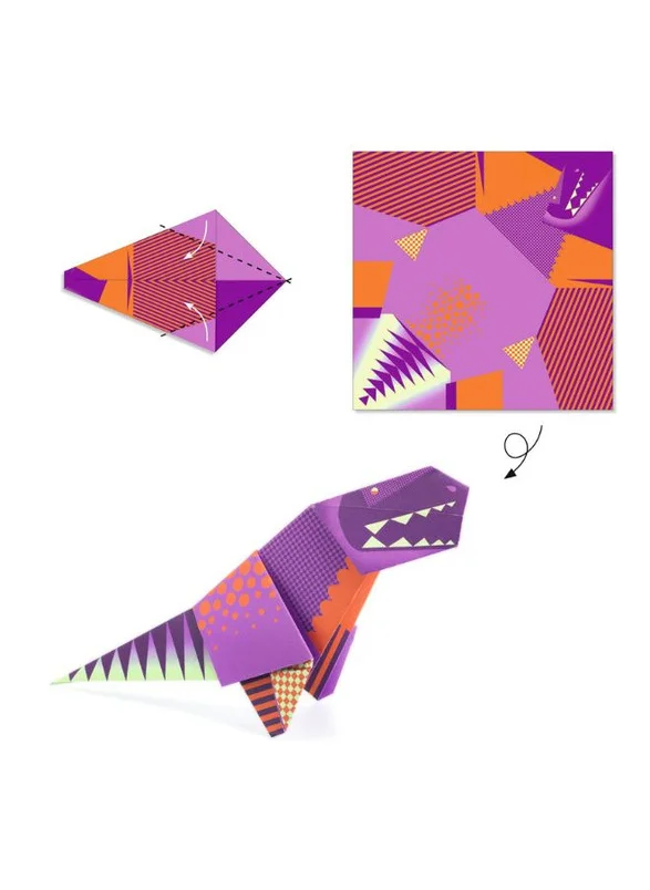 دجيكو Origami Dinosaurs 20 x 20سم