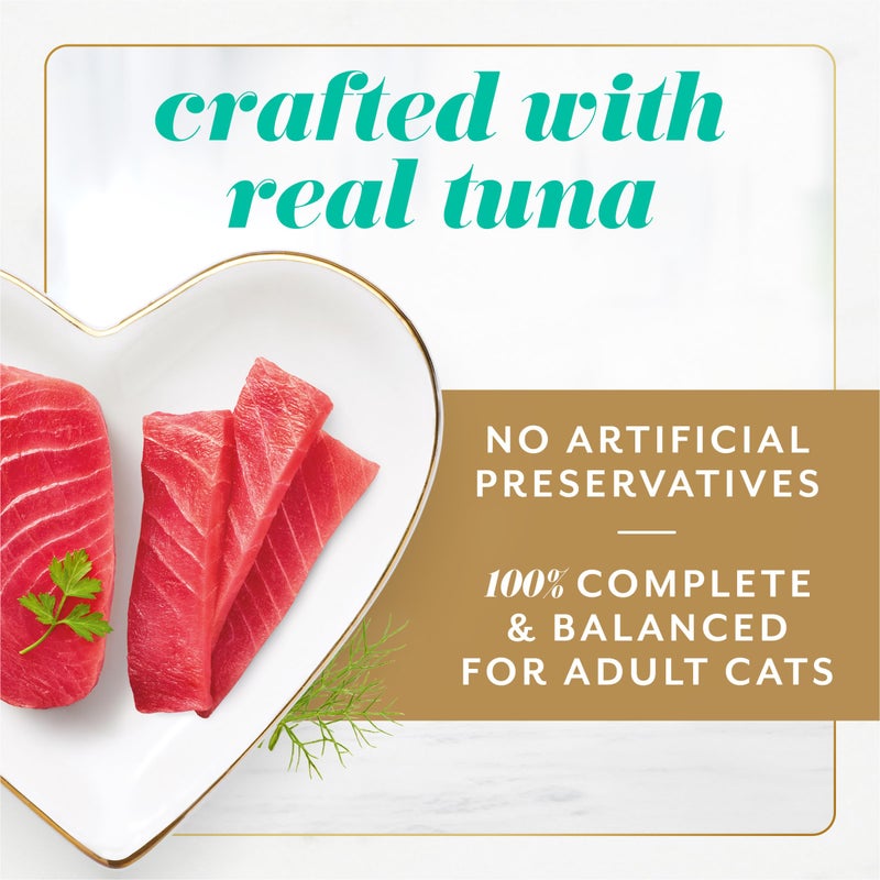 Fancy Feast Gems Pate Cat Food Mousse With Tuna and a Halo of Savory Gravy Cat Food - (Pack of 8) 4 oz. Boxes - Image 4