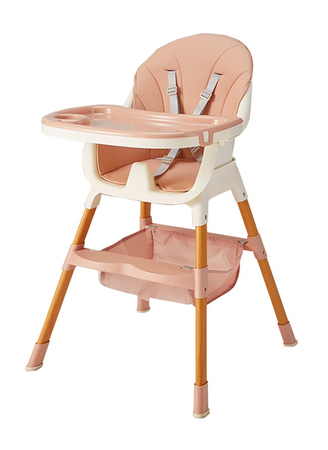 kiddoz - Dining Baby High Chair - Pink - Image 1