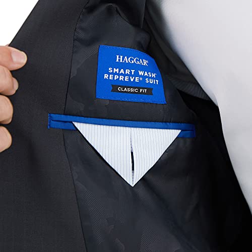 Haggar جاكيت بدلة هاجار للرجال، رمادي، 42 - Image 3