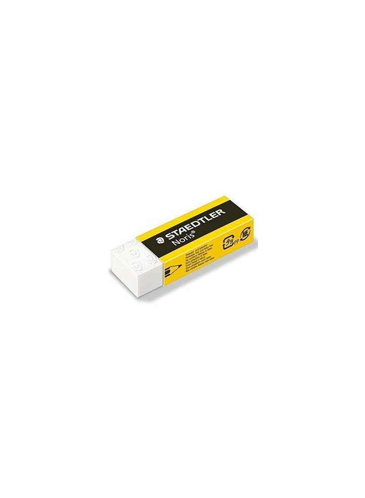 STAEDTLER NORIS PLASTIC RUBBER ERASER "Pack of 2" - Image 3