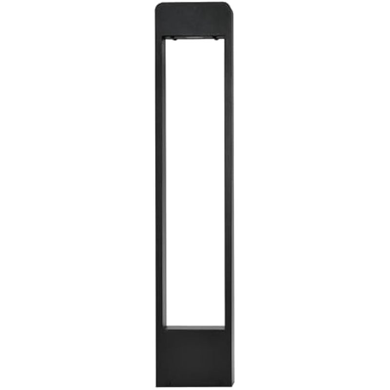 V.nice Outdoor LED Bollard Light, Modern Square Landscape Pathway Light for Garden Lawn Walkway Driveway, IP65 Waterproof Aluminum Pillar Lamp, Soft Down Lighting for Yard Patio Decoration - Image 1