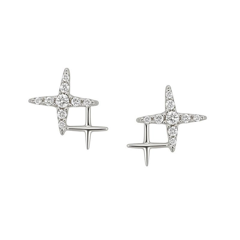 Silver Town Silver Stud Earrings