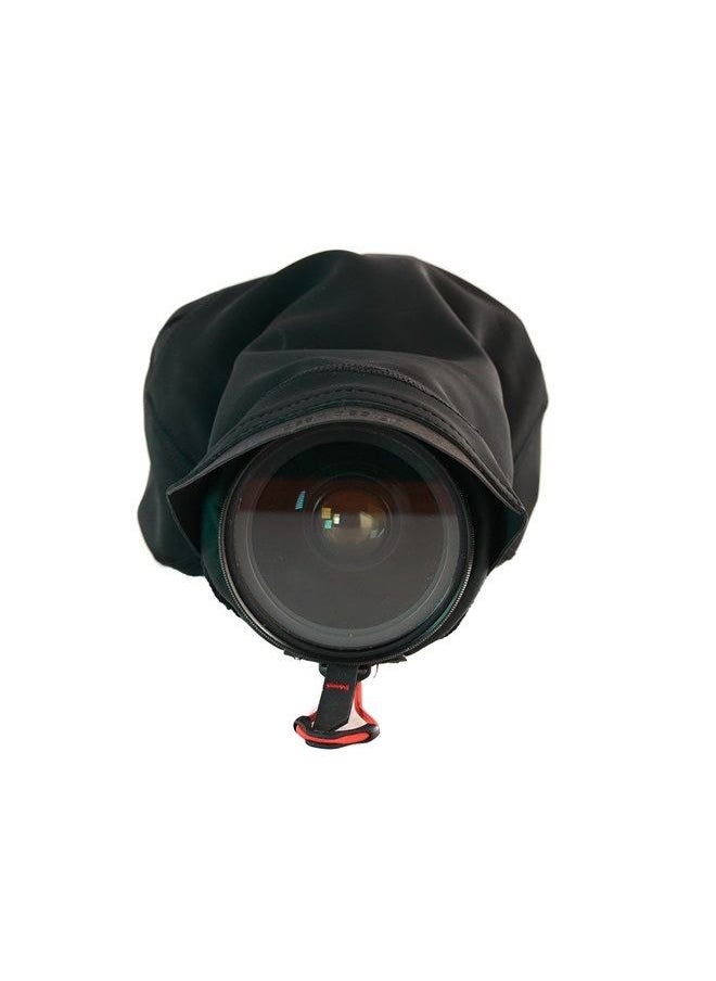 Peak Design Black Shell Large Form-Fitting Rain and Dust Cover 
